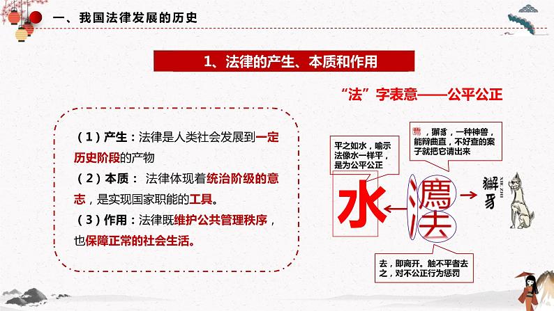 人教统编版必修3 政治 第七课 7.1 我国法治建设的历程  课件（含视频）+教案+练习含解析卷07