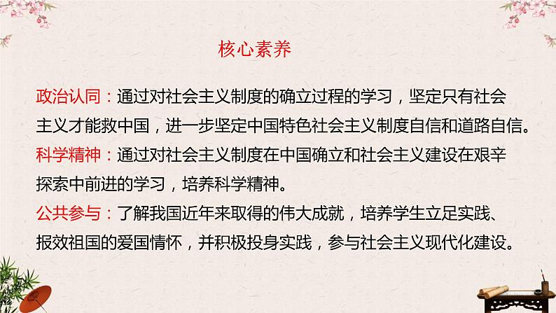 2.2社会主义制度在中国的确立 课件-2022-2023学年高中政治统编版必修一中国特色社会主义02