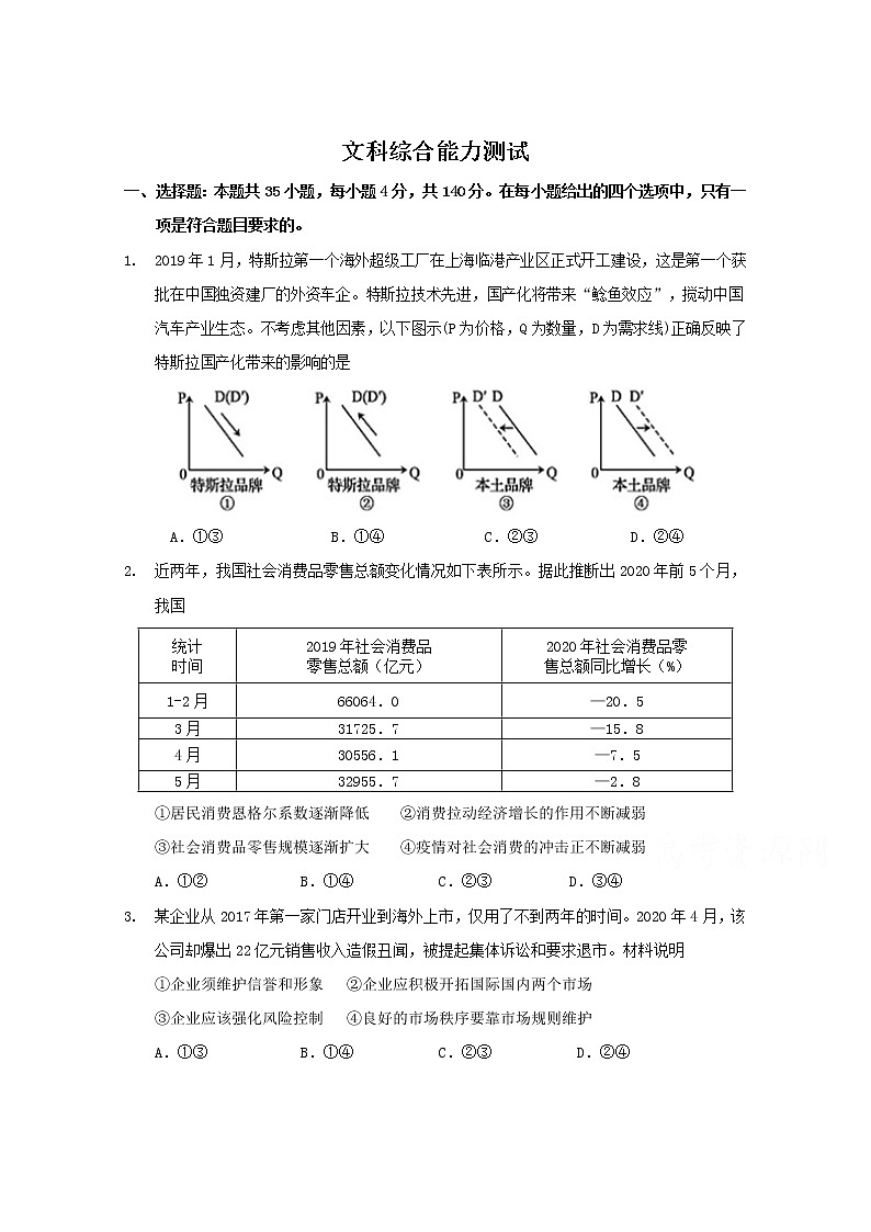 2021南充阆中东风中学高三上学期9月月考政治试卷含答案第1页