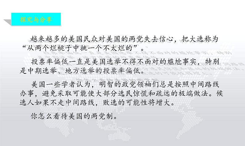 1.3 政党和利益集团 课件第8页