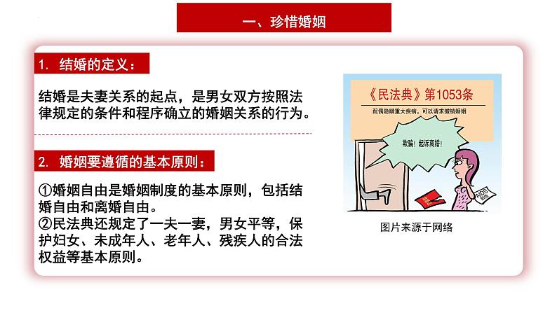 6.1 法律保护下的婚姻 课件第7页