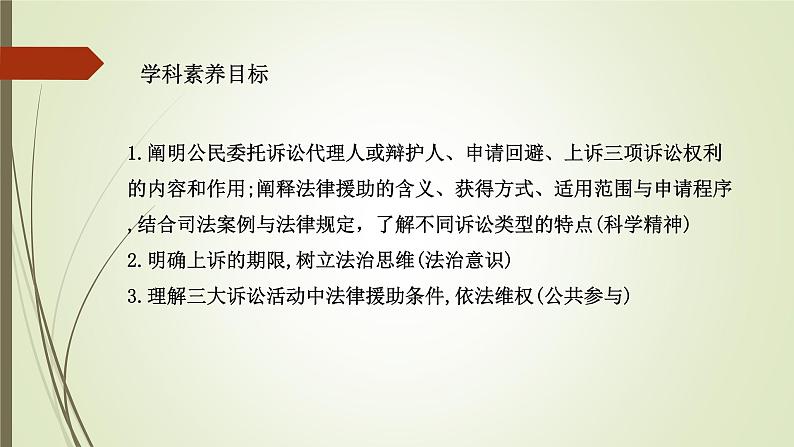 10.1正确行使诉讼权利 课件第2页