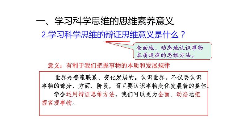 3.2 学习科学思维的意义 课件06