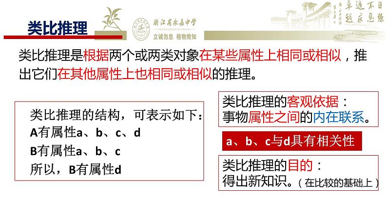 7.2 类比推理及其方法 课件第8页