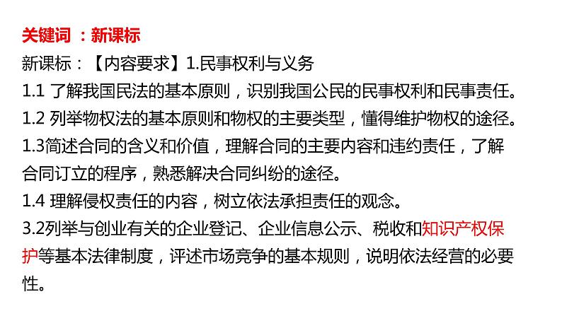 选必2第一单元教学建议 课件第7页