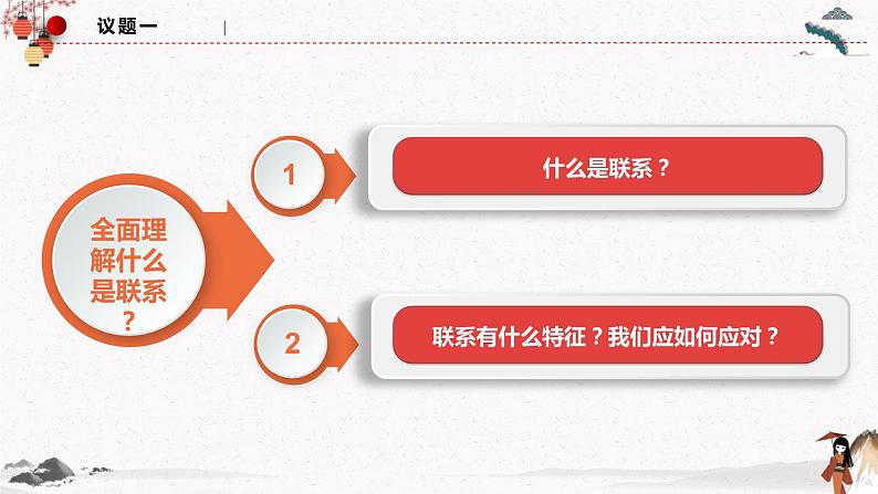 人教统编版必修4 政治 第三课 3.1 世界是普遍联系的  课件（含视频）+教案+练习含解析卷07