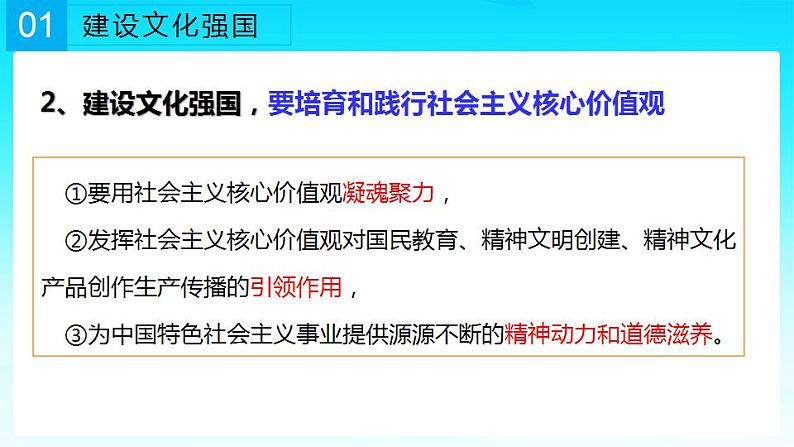 9.3 文化强国与文化自信 课件-2022-2023学年高中政治统编版必修四哲学与文化第7页