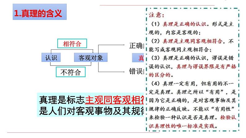 4.2在实践中追求和发展真理 课件-2022-2023学年高中政治统编版必修四哲学与文化03