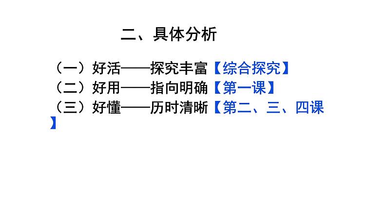 好活、好用、好懂——《中国特色社会主义》教材分析课件第4页