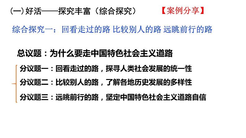 好活、好用、好懂——《中国特色社会主义》教材分析课件第8页