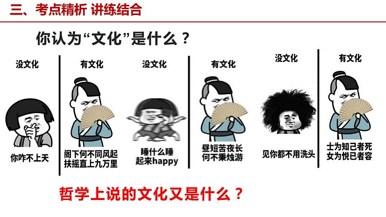 7.1 文化的内涵与功能 课件-2023届高考政治一轮复习统编版必修四哲学与文化第8页