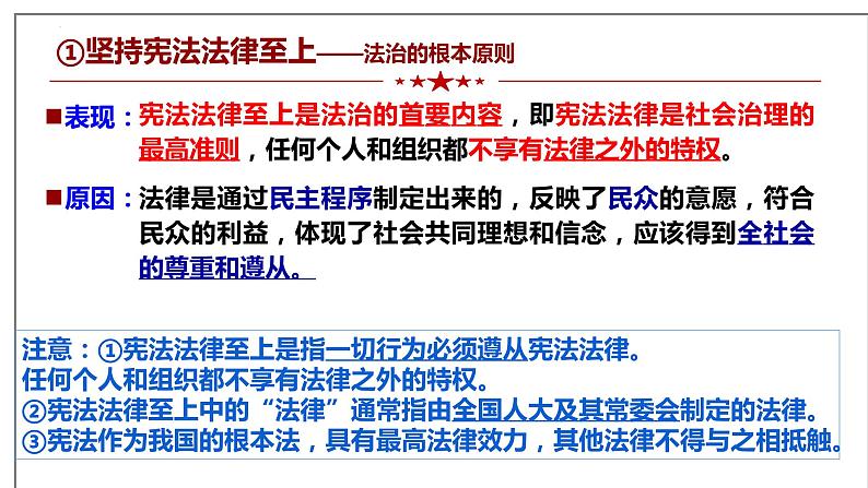 第八课 法治中国建设 课件-2023届高考政治一轮复习统编版必修三政治与法治第7页