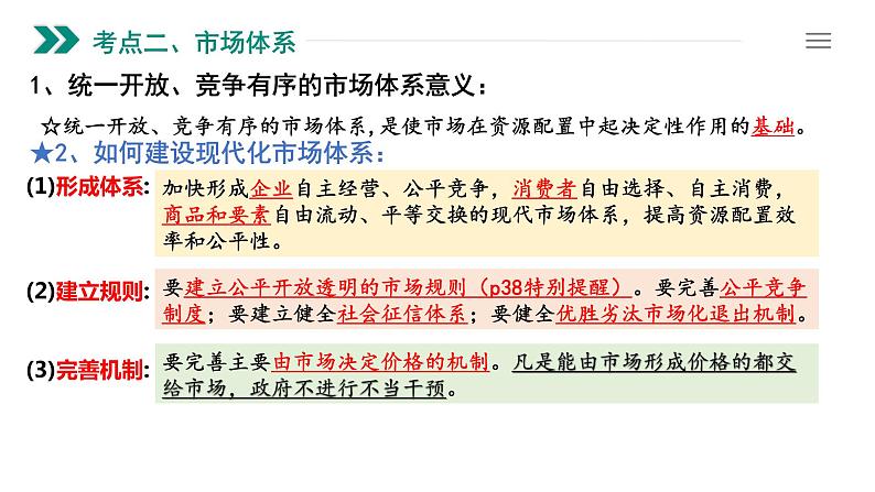 第二课 我国的社会主义市场经济体制 课件-2023届高考政治一轮复习统编版必修二经济与社会第3页