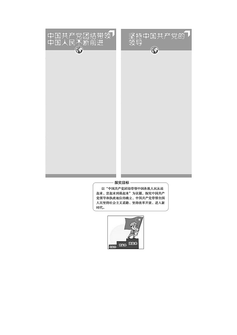 人教统编版高中政治必修3第1单元第1课第1框中华人民共和国成立前各种政治力量学案第2页