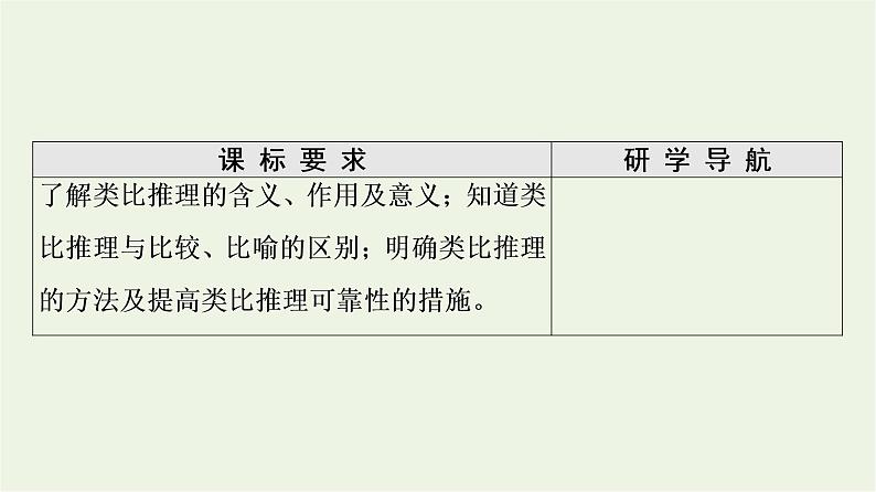 人教统编版高中政治选择性必修3第2单元第7课第2框类比推理及其方法课件+学案+练习含答案02