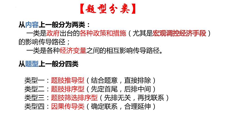 传导类选择题解法课件-2023接高考政治一轮复习第6页