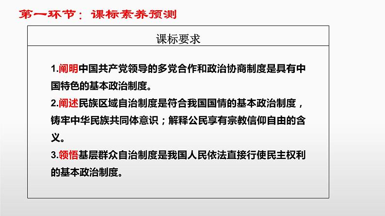 6.1 中国共产党领导的多党合作和政治协商制度 课件-2023届高考政治一轮复习统编版必修三政治与法治第3页