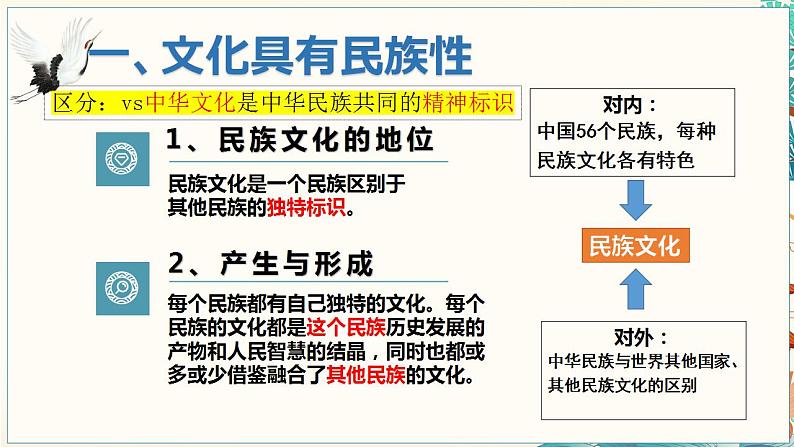 8.1 文化的民族性与多样性 课件-2022-2023学年高中政治统编版必修四哲学与文化08