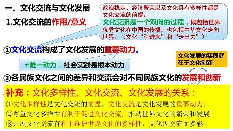 8.2文化交流与文化交融  课件-2022-2023学年高中政治统编版必修四哲学与文化第7页