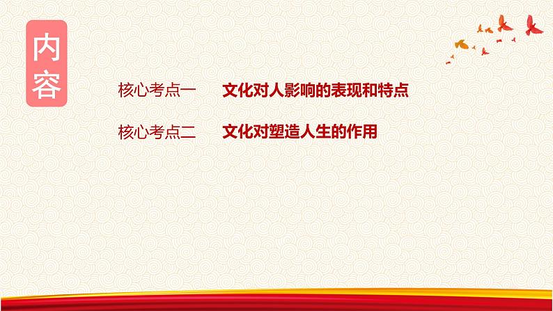 第二课 文化对人的影响课件-2023届高考政治一轮复习人教版必修三文化生活02