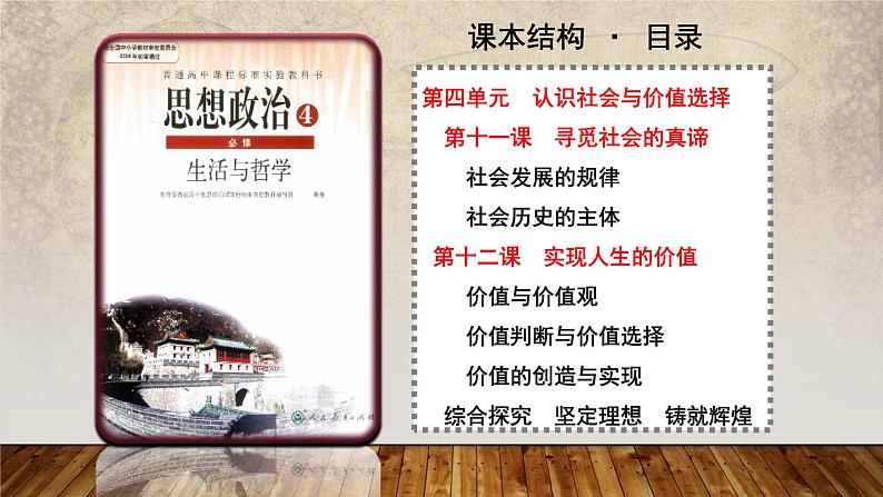 第四单元 认识社会与价值选择 课件-2023届高考政治一轮复习人教版必修四生活与哲学第4页