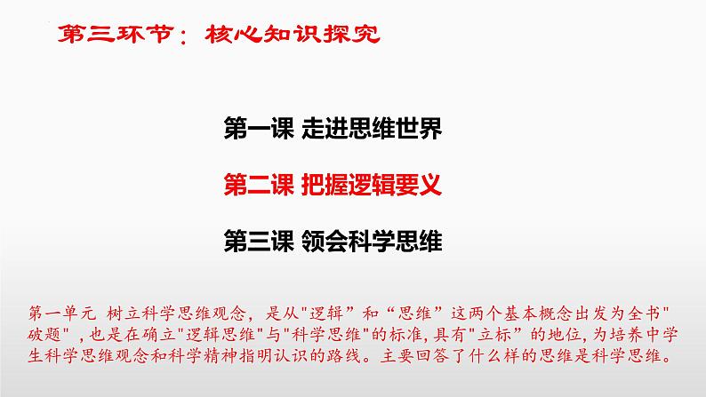 第二课 把握逻辑要义 课件-2023届高考政治一轮复习统编版选择性必修三逻辑与思维07