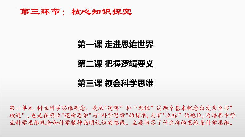 第一课 走进思维世界 课件-2023届高考政治一轮复习统编版选择性必修三逻辑与思维第8页