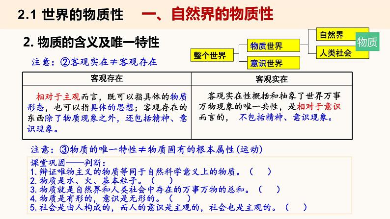 2.1 世界的物质性 课件第7页