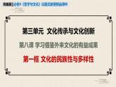 8.1 文化的民族性与多样性 课件