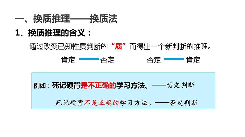 6.2 简单判断的演绎推理方法 课件第4页