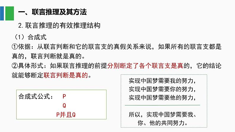 6.3 复合判断的演绎推理方法 课件第7页