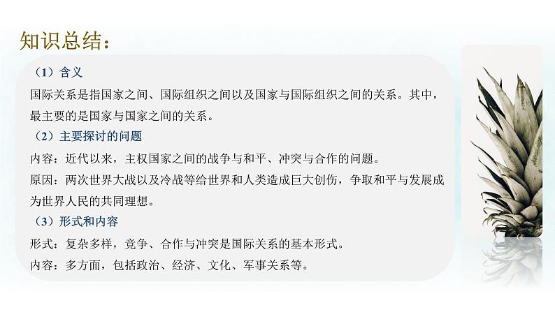 3.2 国际关系 课件-2022-2023学年高中政治统编版选择性必修一当代国际政治与经济第8页