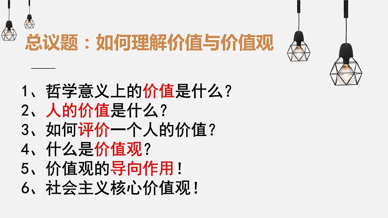 6.1 价值与价值观 课件第2页