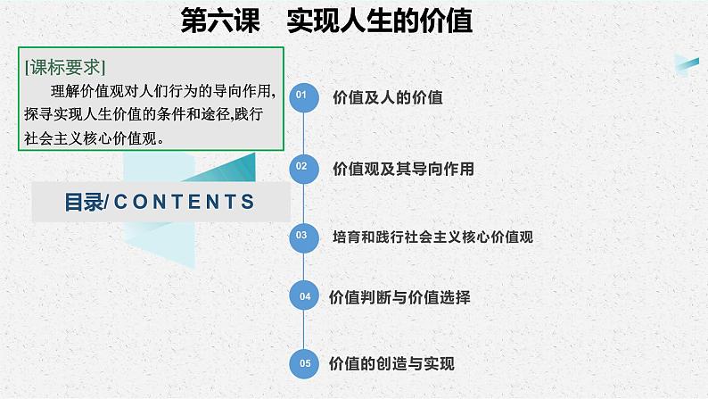 第六课 实现人生的价值 课件-2023届高考政治统编版必修四哲学与文化03