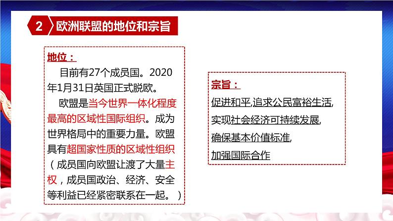 8.3 区域国际性组织 课件第8页