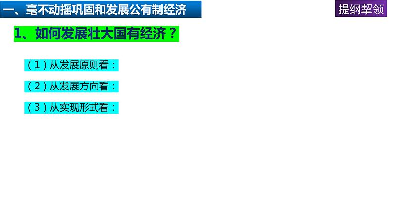 统编版高中政治必修二经济与生活 1.2 坚持“两个毫不动摇” 课件（）第4页