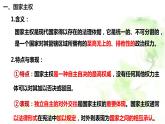 2.1 主权统一与政权分层 课件-2022-2023学年高中政治统编版选择性必修一当代国际政治与经济