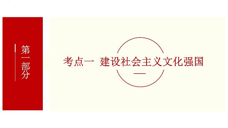 第九课 坚持中国特色社会主义文化发展道路 课件-2023届高考政治一轮复习人教版必修三文化生活第4页