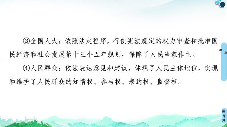 综合探究三 坚持党的领导、人民当家作主、依法治国的有机统一 课件 11必修三政治与法治第4页