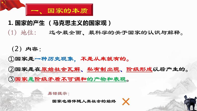 2022年+湖南+高二上学期+1.1国家是什么第7页