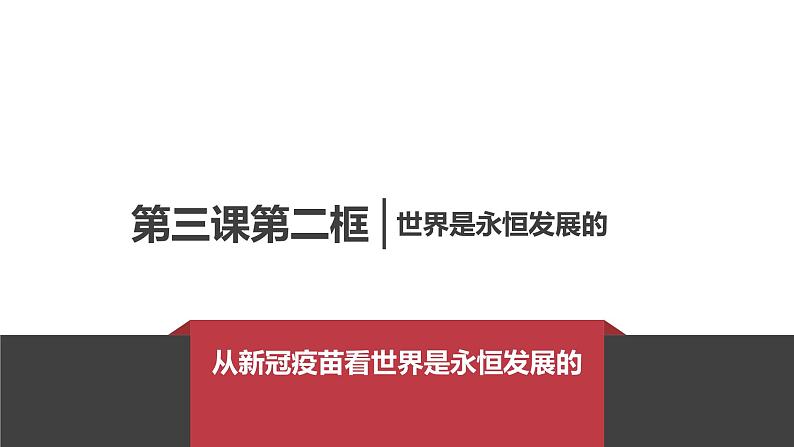 3.2 世界是永恒发展的 课件第1页