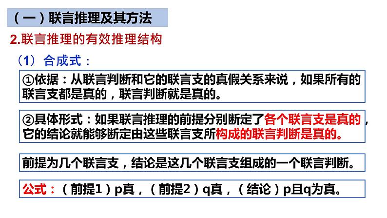 6.3  复合判断的演绎推理方法  课件PPT第5页