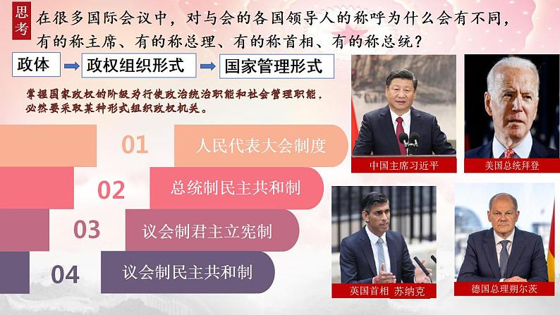 1.2  国家的政权组织形式（课件）高二政治（统编版选择性必修1）第8页