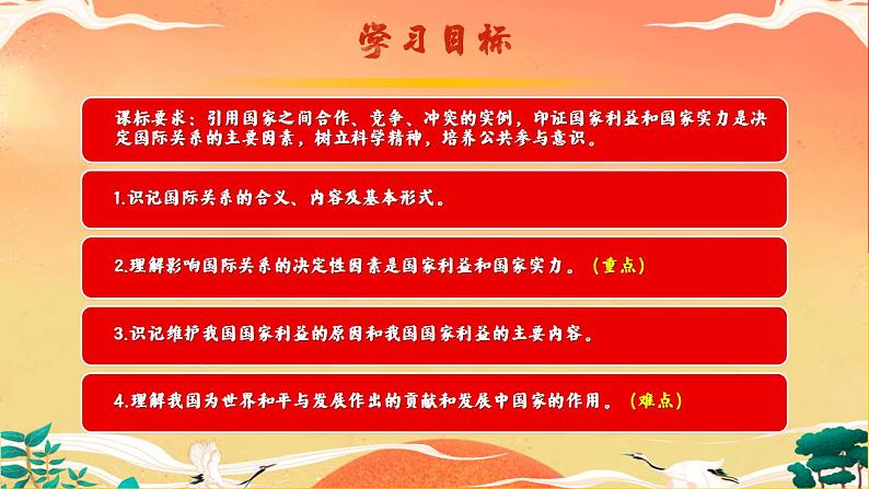 3.2  国际关系（课件）高二政治（统编版选择性必修1）第6页