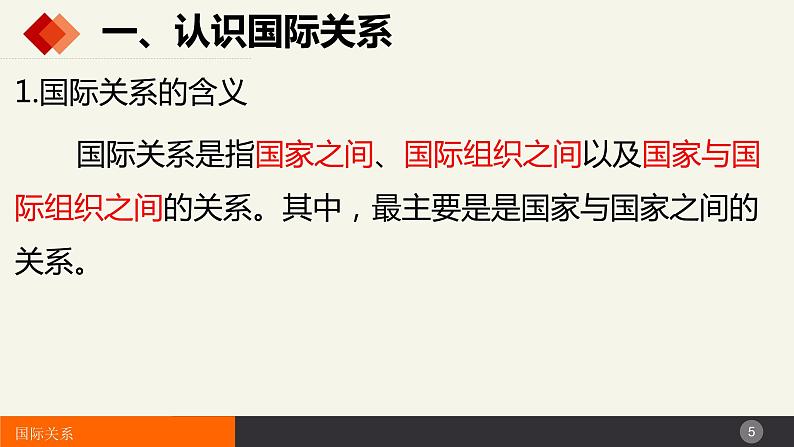 3.2国际关系（课件 ）高二政治（统编版选择性必修1）第5页