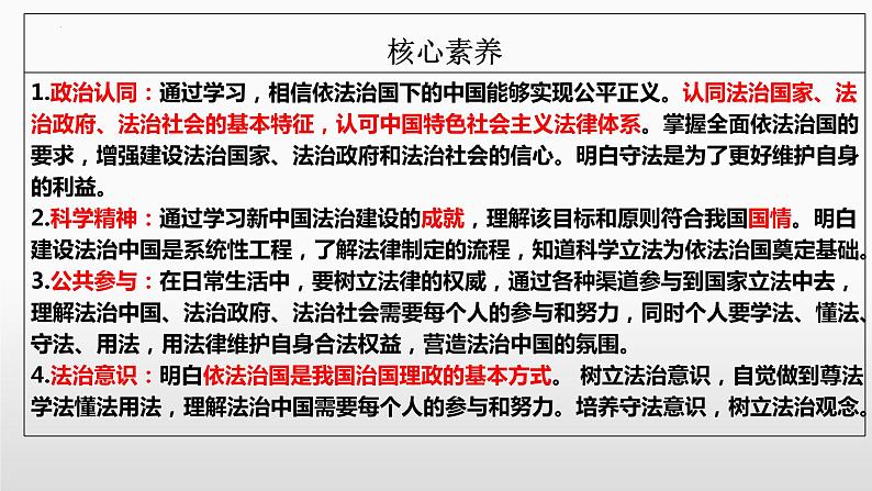 第七课 治国理政的基本方式 课件-2023届高考政治一轮复习统编版必修三政治与法治04