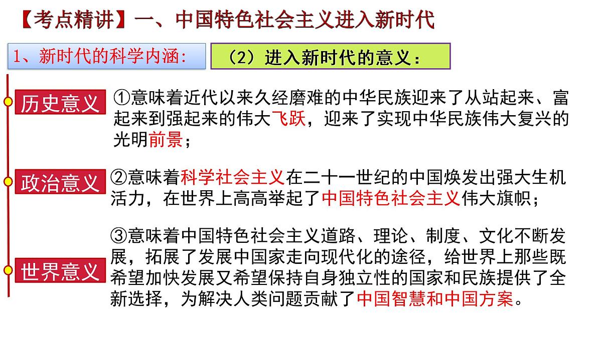 第四课 只有坚持和发展中国特色社会主义才能实现中华民族伟大复兴 课件-2023届高考政治一轮复习统编版必修一中国特色社会主义第8页