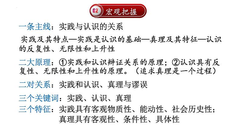 第六课 求索真理的历程 课件-2023届高考政治一轮复习人教版必修四生活与哲学第5页