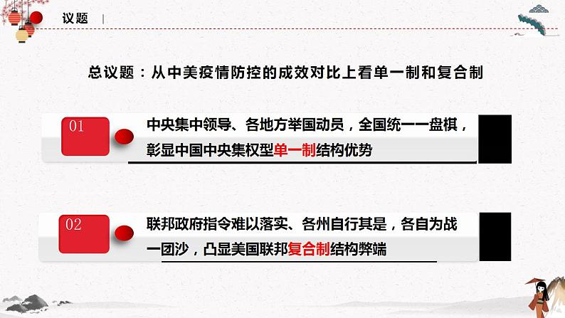 人教统编版选择性必修一第二课2.2单一制和复合制 课件（含视频）+教案+练习含解析卷04