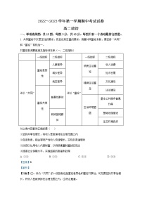 江苏省常熟中学2022-2023学年高二政治上学期期中考试试题（Word版附解析）